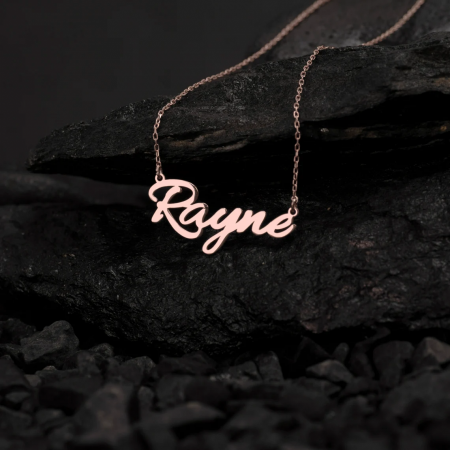 Personalized Name Necklace by MySilverStation • Sterling Silver, Gold & Rose Gold•Perfect Gift for Her•Necklaces For Women•New Year Gift