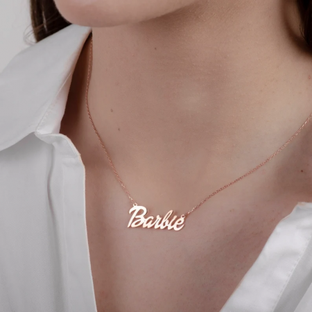 Personalized Name Necklace by MySilverStation • Sterling Silver, Gold & Rose Gold•Perfect Gift for Her•Necklaces For Women•New Year Gift 