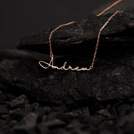 Personalized Name Necklace by MySilverStation • Sterling Silver, Gold & Rose Gold•Perfect Gift for Her•Necklaces For Women•New Year Gift 